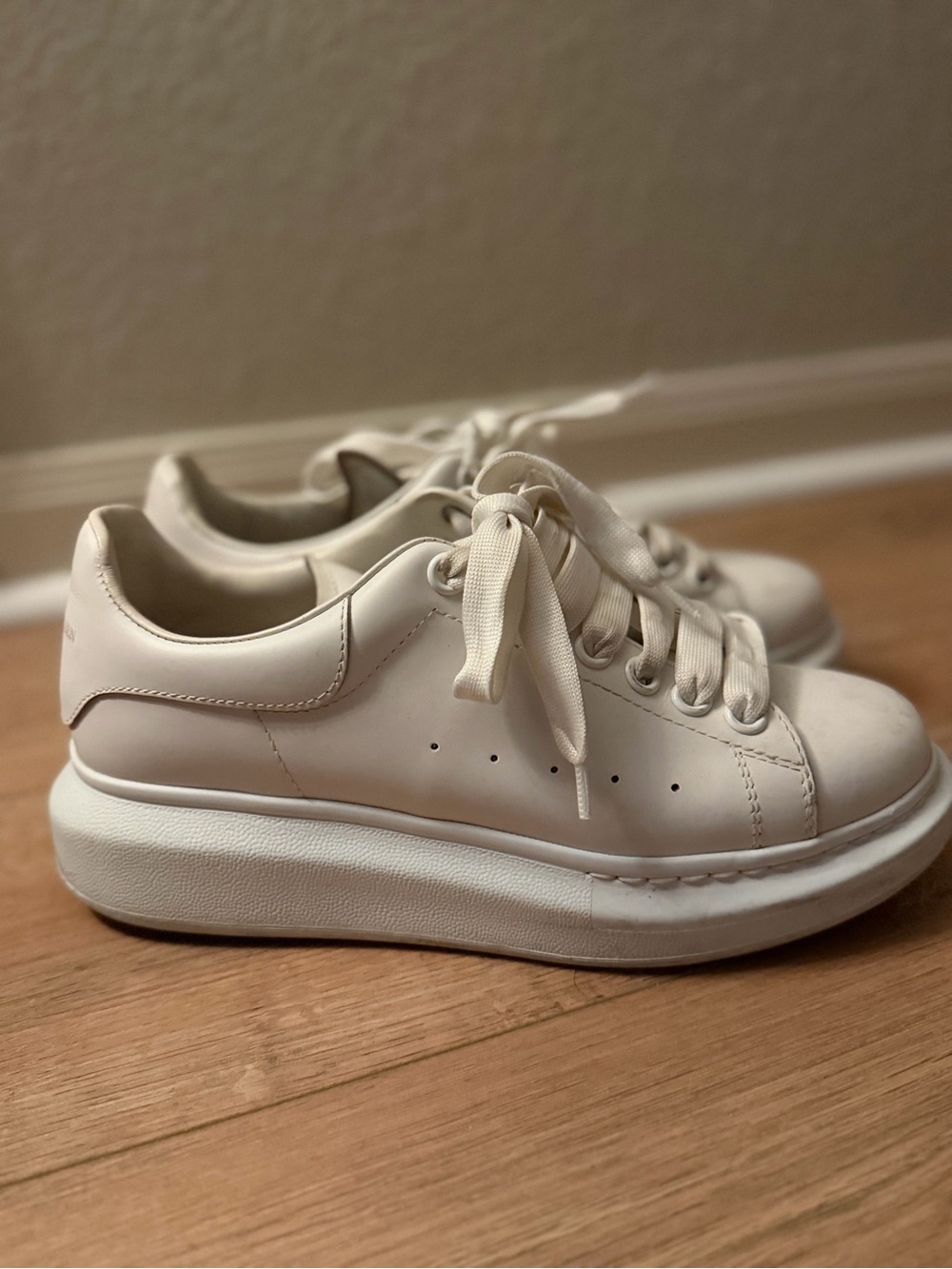 Alexander McQueen white sneakers